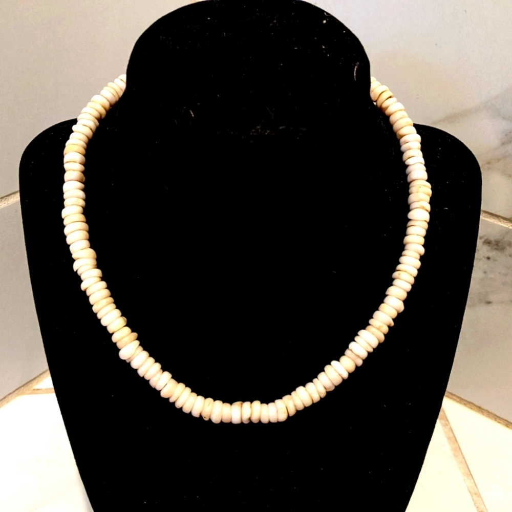 Puka shell necklace